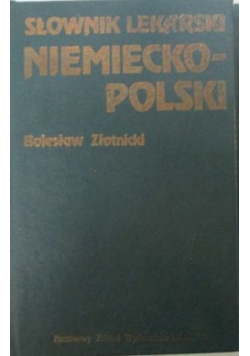 Słownik lekarski niemiecko - polski
