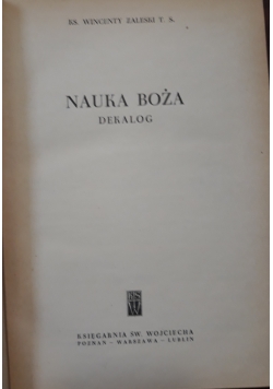 Nauka Boża dekalog
