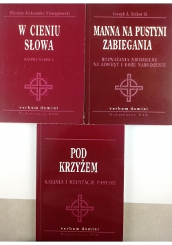 W cieniu słowa / Pod krzyżem / Manna na pustyni zabiegania