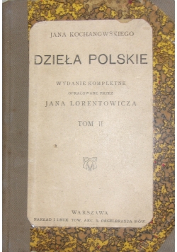 Dzieła Polskie tom II, 1919 r.