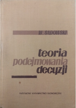 Teorie podejmowania decyzji