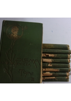Sienkiewicz, Pisma, zestaw 9 książek