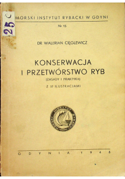 Konserwacja i przetwórstwo ryb 1948r
