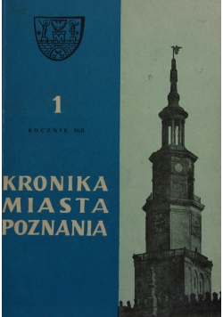 Kronika miasta Poznania rocznik XLII