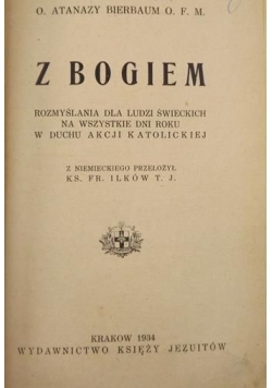 Z Bogiem , 1934r