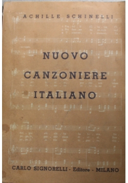 Nuovo Canzoniere Italiano 1950 r.