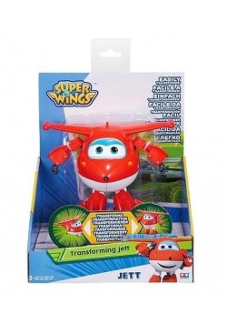Super Wings Figurka samolot robot Jett