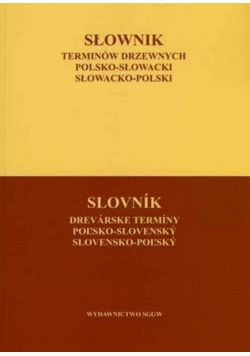 Słownik terminów drzewnych polsko słowacki słowacko polski