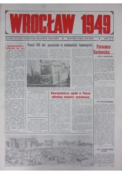Wrocław 1949, wydanie specjalne gazety