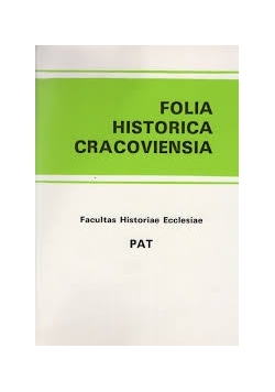 Folia Historica Cracoviensia