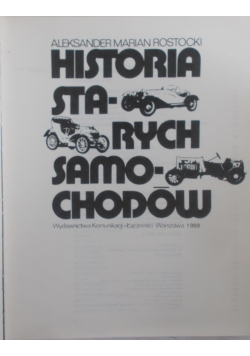 Historia starych samochodów