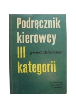 Podręcznik kierowcy III kategorii