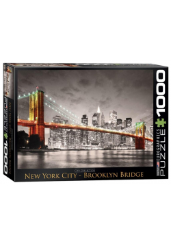 Puzzle 1000 Nowy York, Widok na Most Brooklyński
