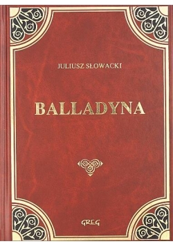 Balladyna skóra tw. oprawa GREG