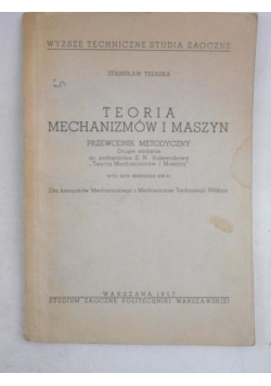 Teoria mechanizmów i maszyn