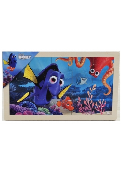 Drewniana układanka Gdzie jest Dory?