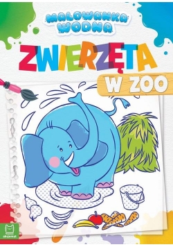 Malowanka wodna Zwierzęta w zoo