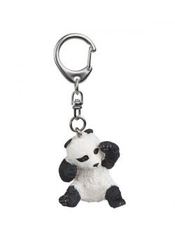 Breloczek Panda młoda bawiąca się PAPO