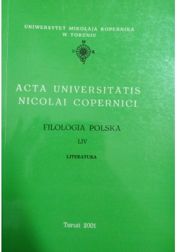 Filologia Polska LIV