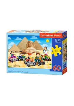 Puzzle 60 Quad Bikes at Giza Pyramids CASTOR
