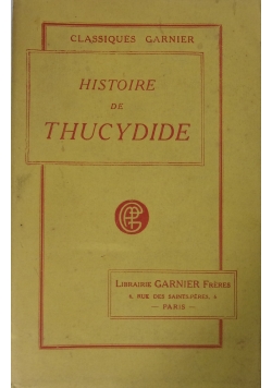 Histoire de Thucydide