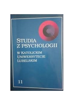 Studia z psychologii w Katolickim Uniwersytecie Lubelskim 11