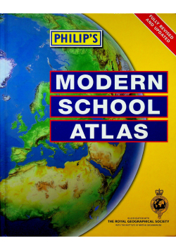 Modern school atlas