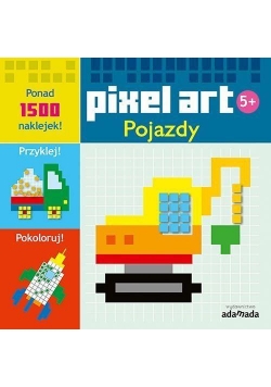 Pixel art. Pojazdy