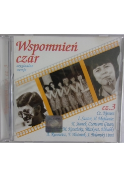 Wspomnień czar, oryginalne wersje, Płyta CD