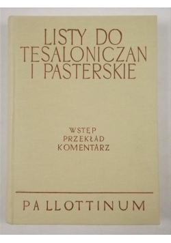 Listy do Tesaloniczan i Pasterskie