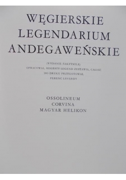 Węgierskie legendarium andegaweńskie