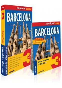 Explore!guide Barcelona 3w1 Przewodnik w.IV