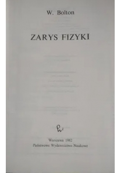 Zarys fizyki