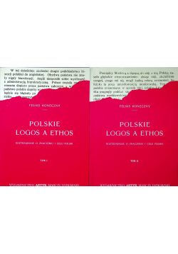 Polskie logo a ethos 2 tomy reprint z 1921 r