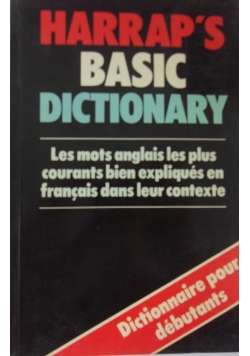 Harrap's basic dictionary