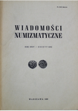 Wiadomości Numizmatyczne zeszyt 4