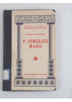 P. Vergilius Maro, 1933 r.