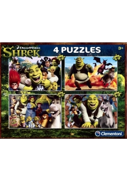 Puzzle 2x20+2x60 Shrek