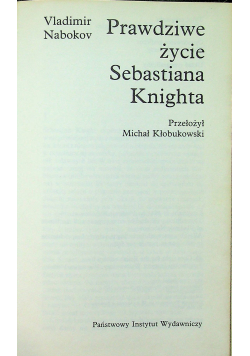 Prawdziwe życie Sebastiana Knighta