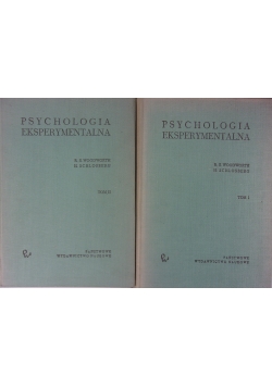 Psychologia Eksperymentalna, Tom I  -  II