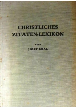 Christliches Zitaten Lexikon, 1950 r.
