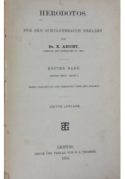 Fur den schulgebrauch erklart, 1874 r.