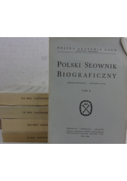 Polski słownik biograficzny, T. VII- XII