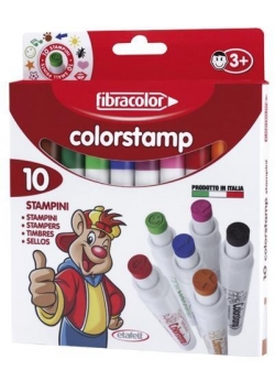 Mazaki Stamp 10 kol. FIBRACOLOR