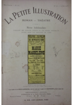 La Petite Illustration 14 Juin, 1913 r.