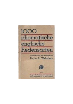 1000 idiomatische englische Redensarten