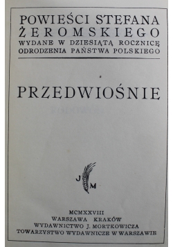 Przedwiośnie 1928 r