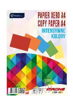 Papier ksero A4/100 5 kolorów intens. x 20K