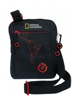 Torba na ramię National Geographic Compass Red 2