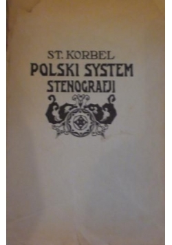 Polski system stenografji  1936 r.